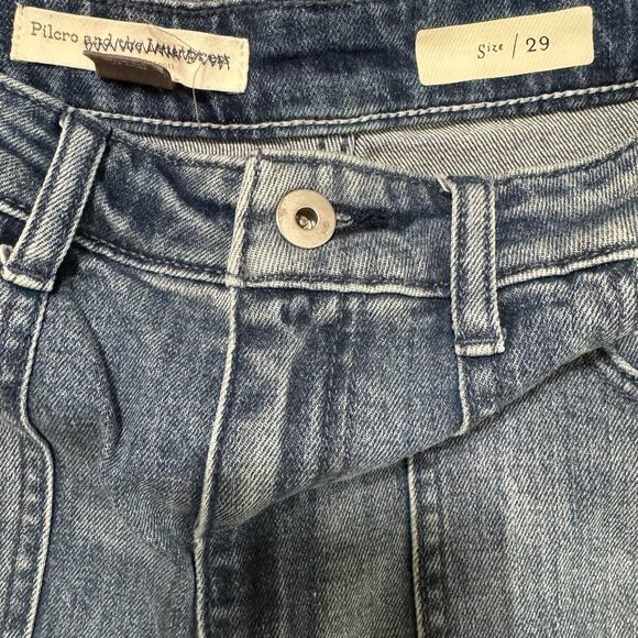 Pilcro and the Letterpress Blue Straight Leg Jeans - Picture 8 of 9